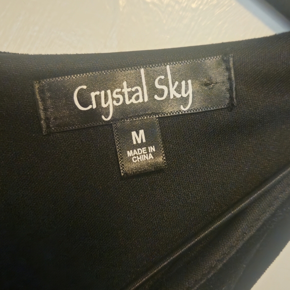 Black Velvet Cocktail Dress - Picture 6 of 7